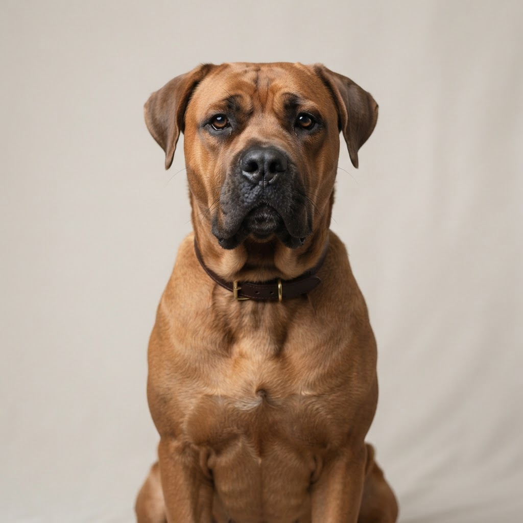 A friendly Cane Corso