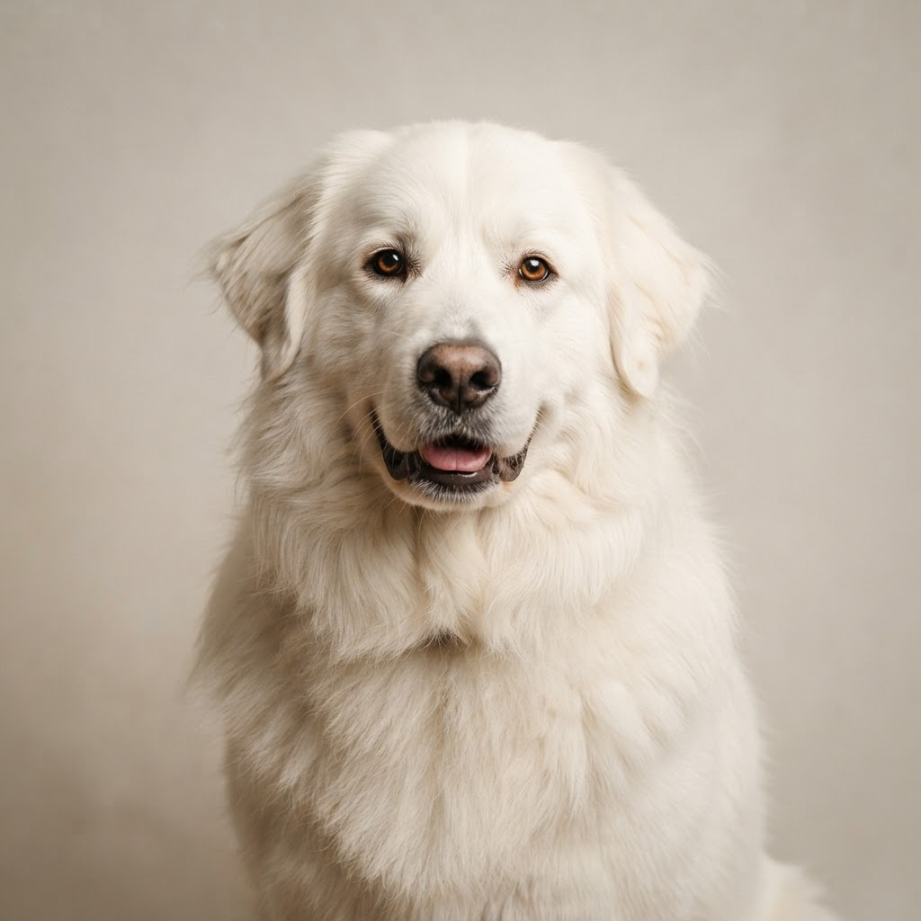 A friendly Great Pyrenees
