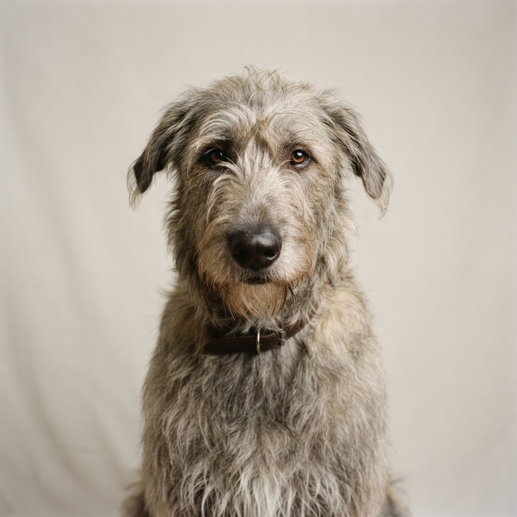 A friendly Irish Wolf Hound
