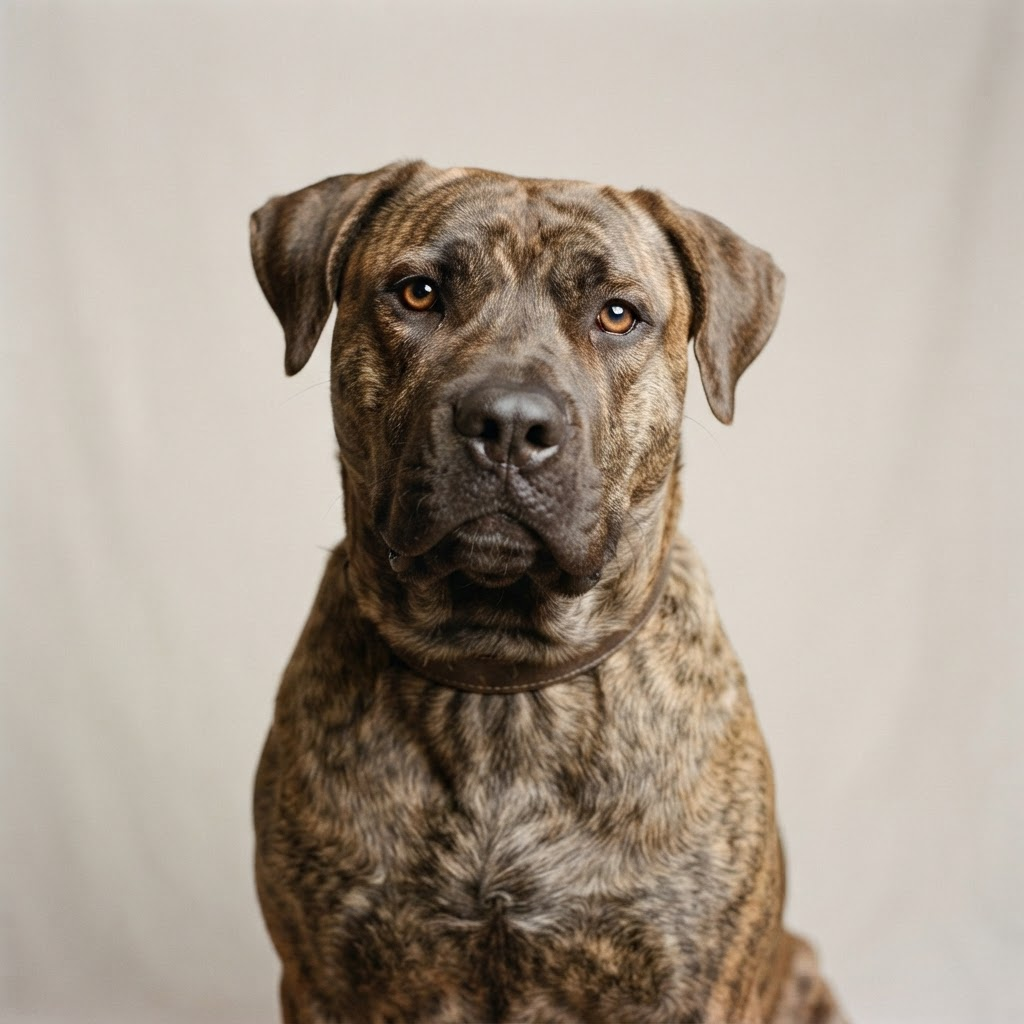 A friendly Perro De Presa Canario