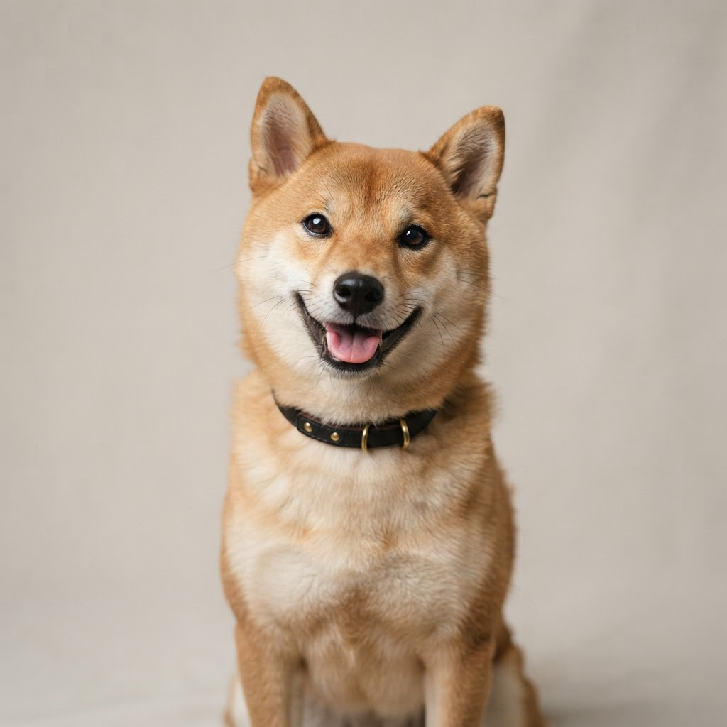 A friendly Shiba Inu