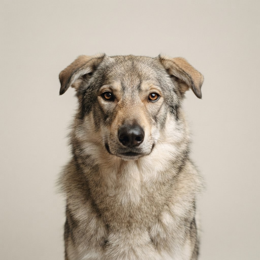 A friendly Wolf Hybrids