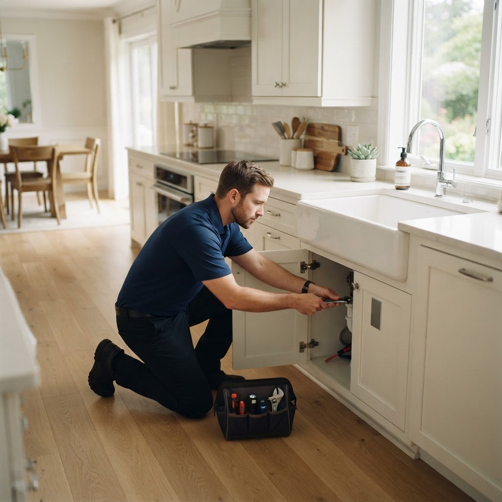 A clean, professionally maintained home interior