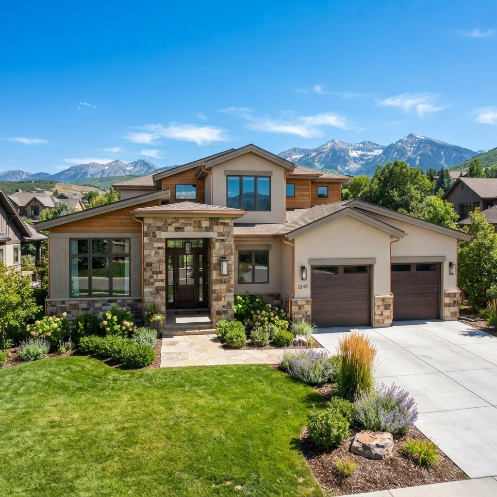 Modern Utah single-family home available for sale
