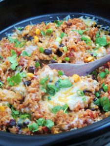 slow cooker chicken enchilada quinoa 2